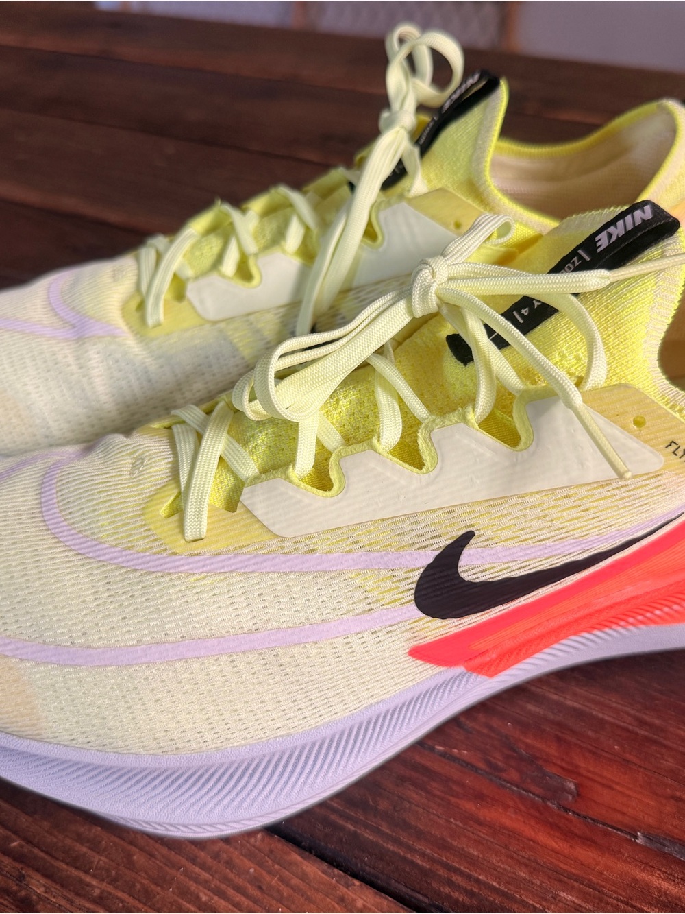 Nike Zoom Fly 4 'Barely Volt' Running Shoes Men's Size 12